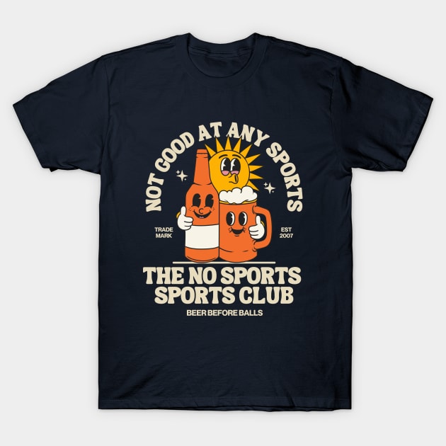 Not good at any sports, sports club T-Shirt by Teessential